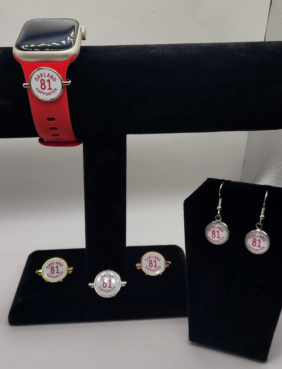 Oakland 81 Supporter watch charm