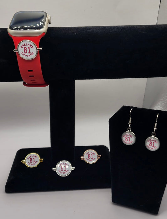 Oakland 81 Supporter Earrings