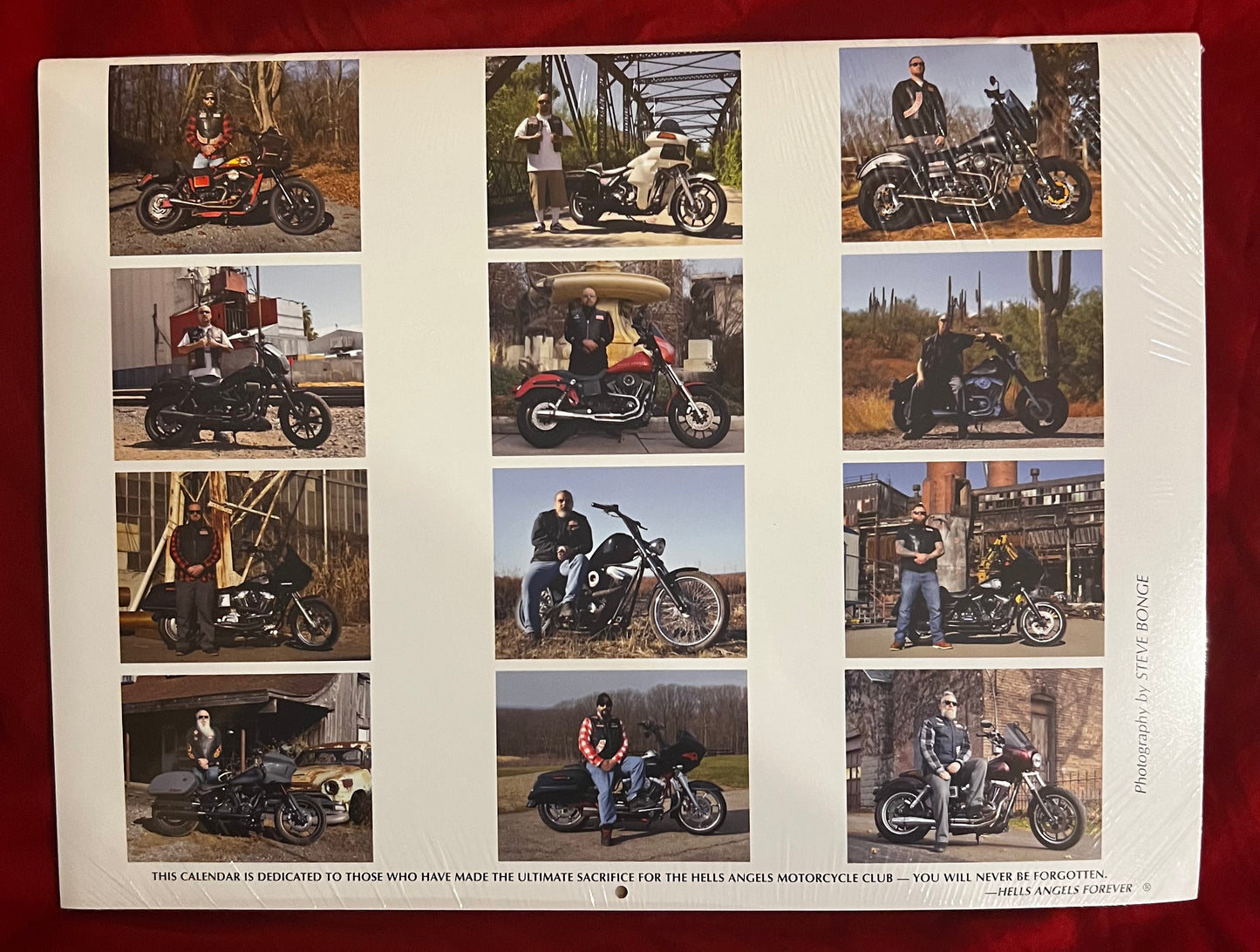 2024 Hells Angels Calendar