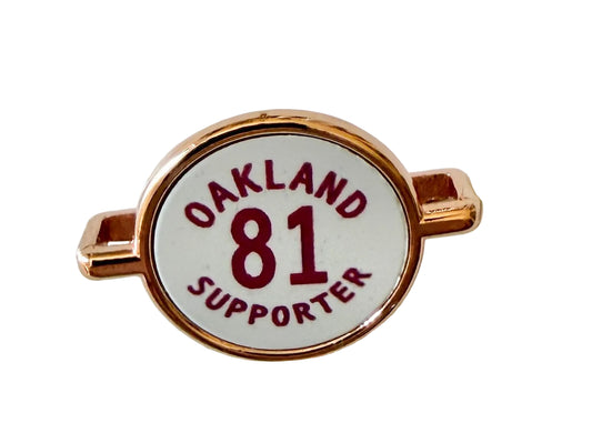 Oakland 81 Supporter watch charm