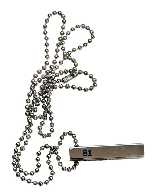 Oakland 81 Supporter Forever necklace