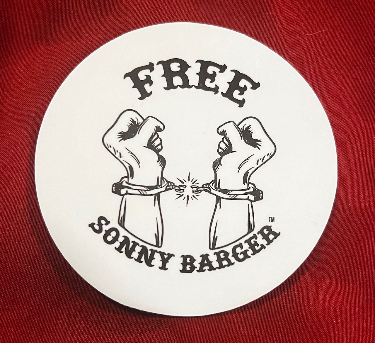FREE SONNY BARGER- STICKER ®