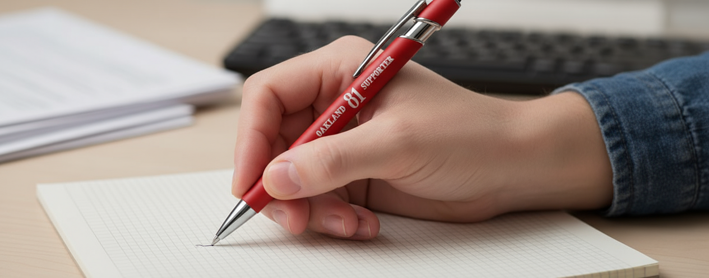 Support Oakland Writing Pen