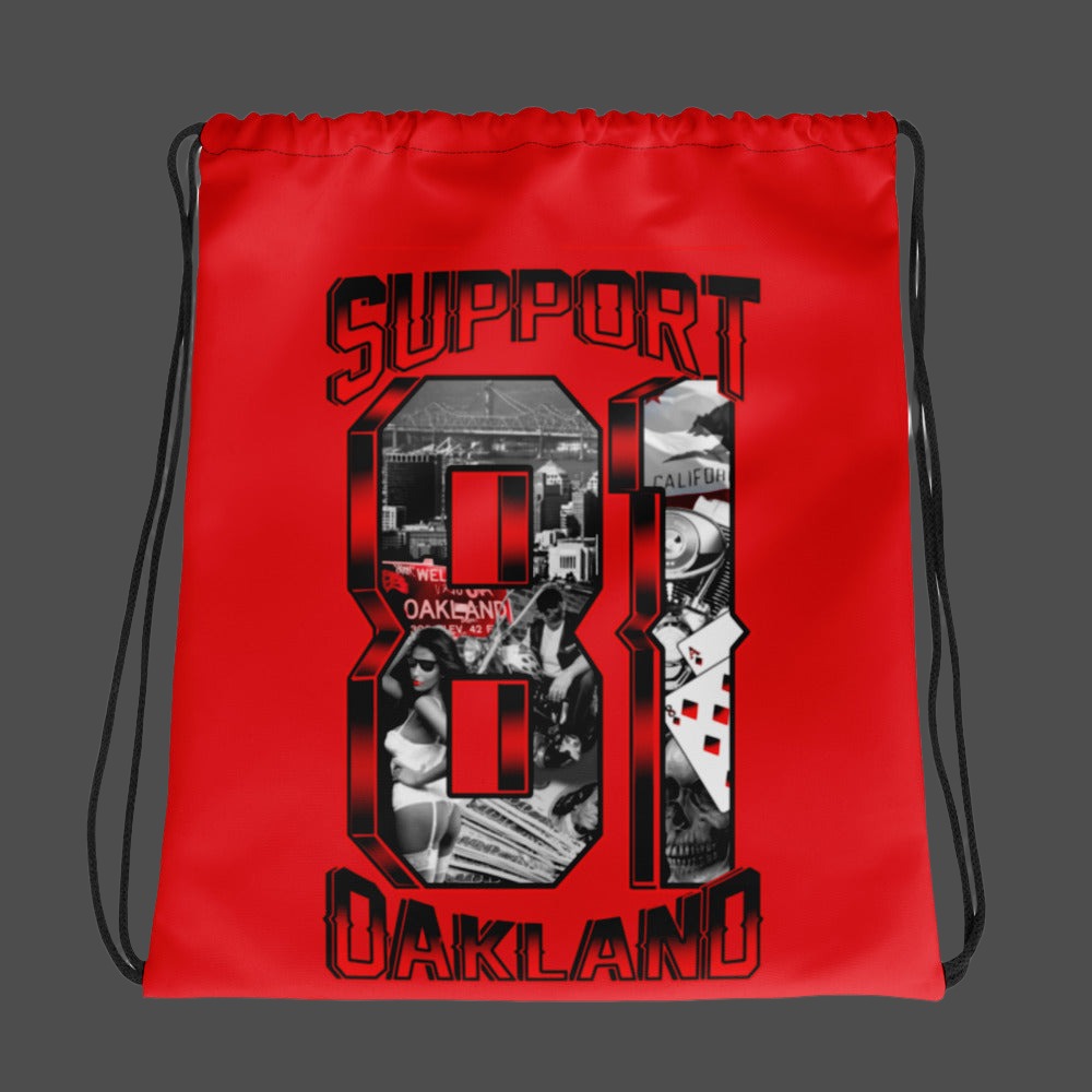 Support 81 Oakland -Drawstring bag