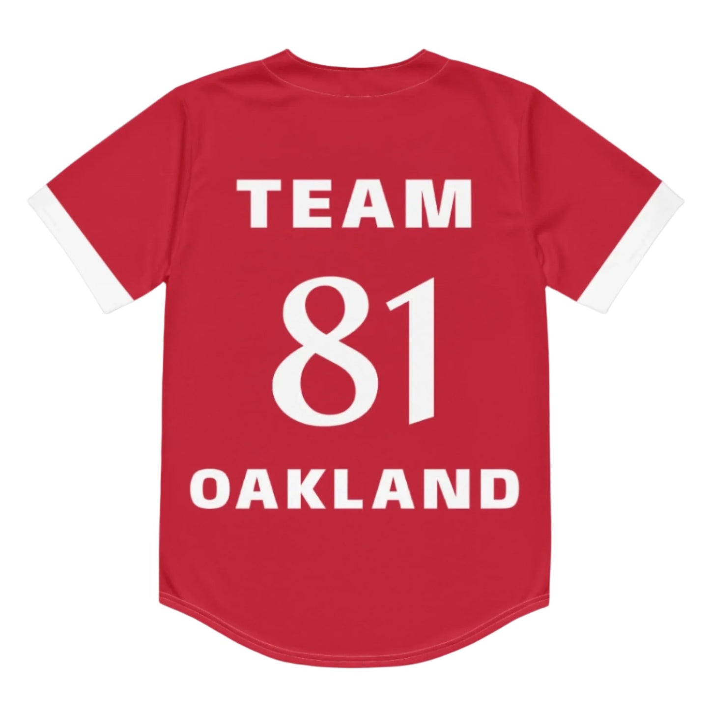 Support 81 Oakland - baseball jersey