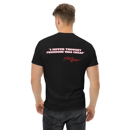 Free Sonny Barger/Never Thought Freedom was Cheap-Men's classic tee ®
