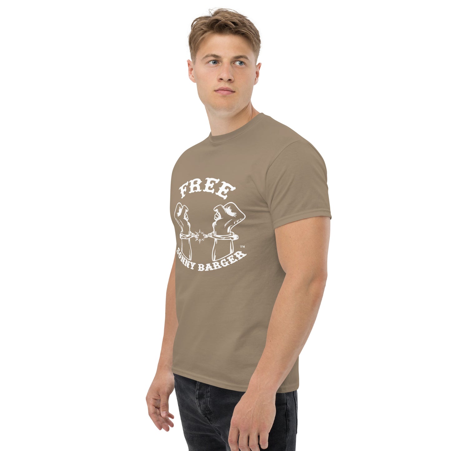 Free Sonny Barger/Never Thought Freedom was Cheap-Men's classic tee ®