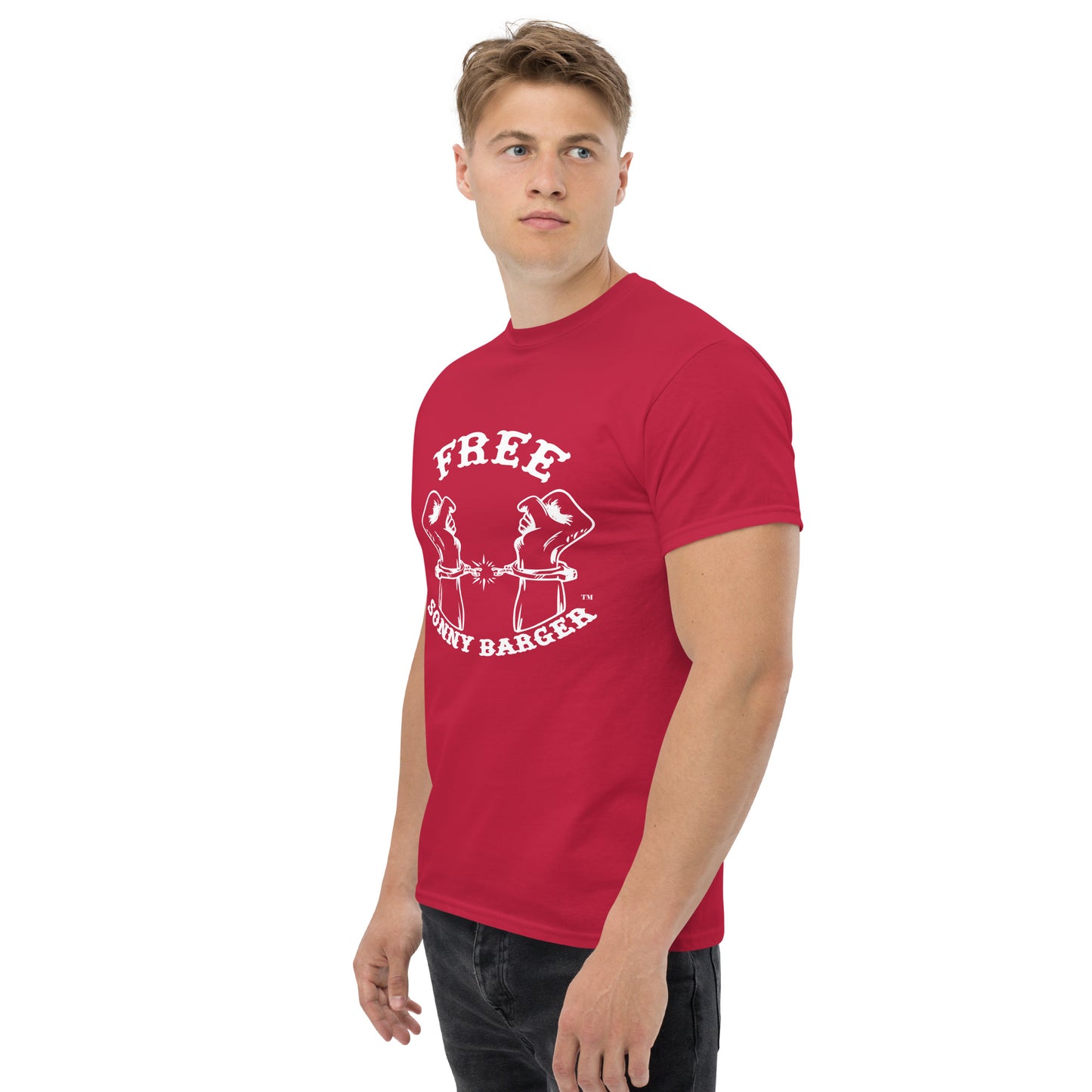 Free Sonny Barger/Never Thought Freedom was Cheap-Men's classic tee ®