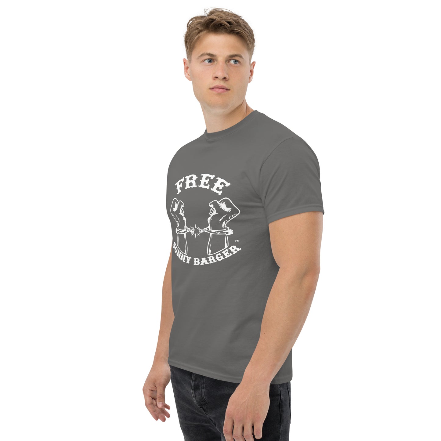 Free Sonny Barger/Never Thought Freedom was Cheap-Men's classic tee ®