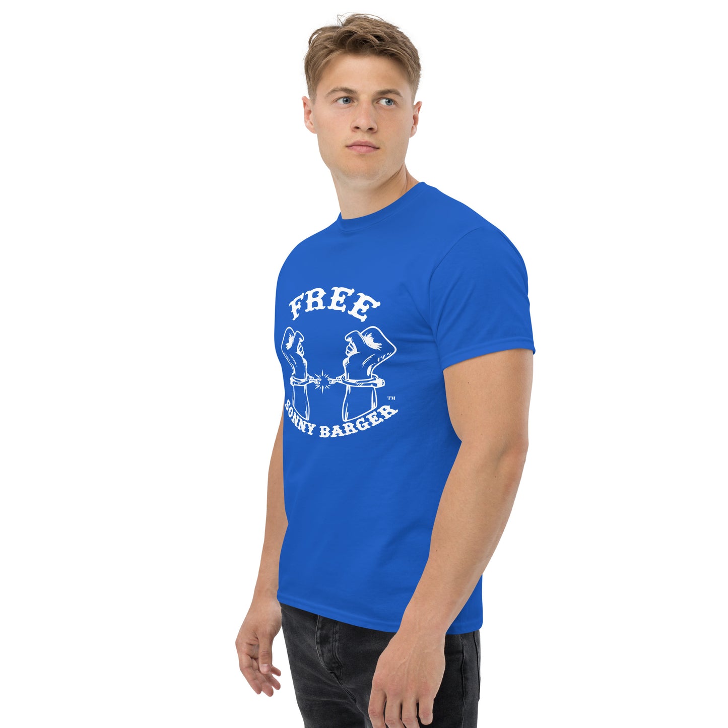 Free Sonny Barger/Never Thought Freedom was Cheap-Men's classic tee ®