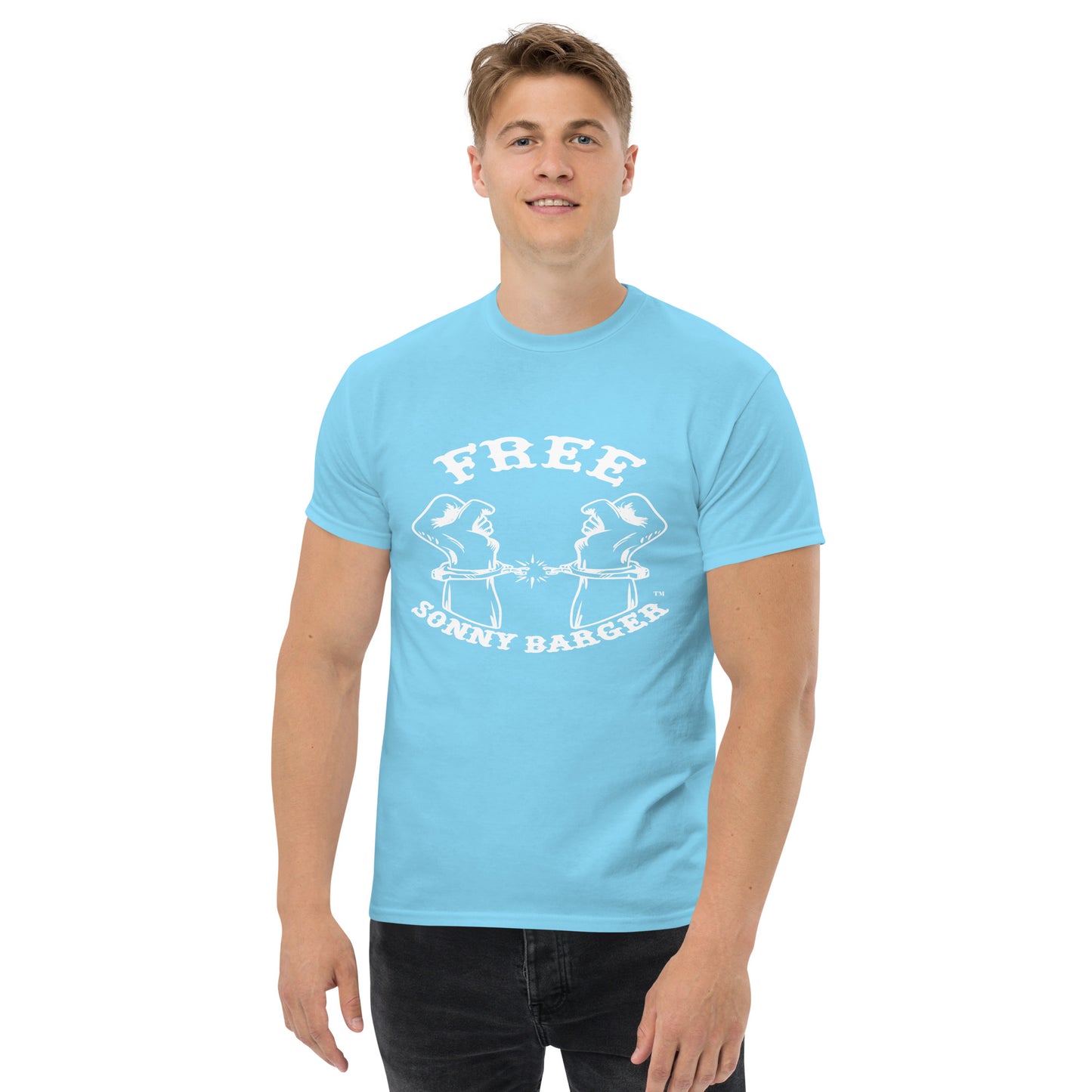 Free Sonny Barger/Never Thought Freedom was Cheap-Men's classic tee ®