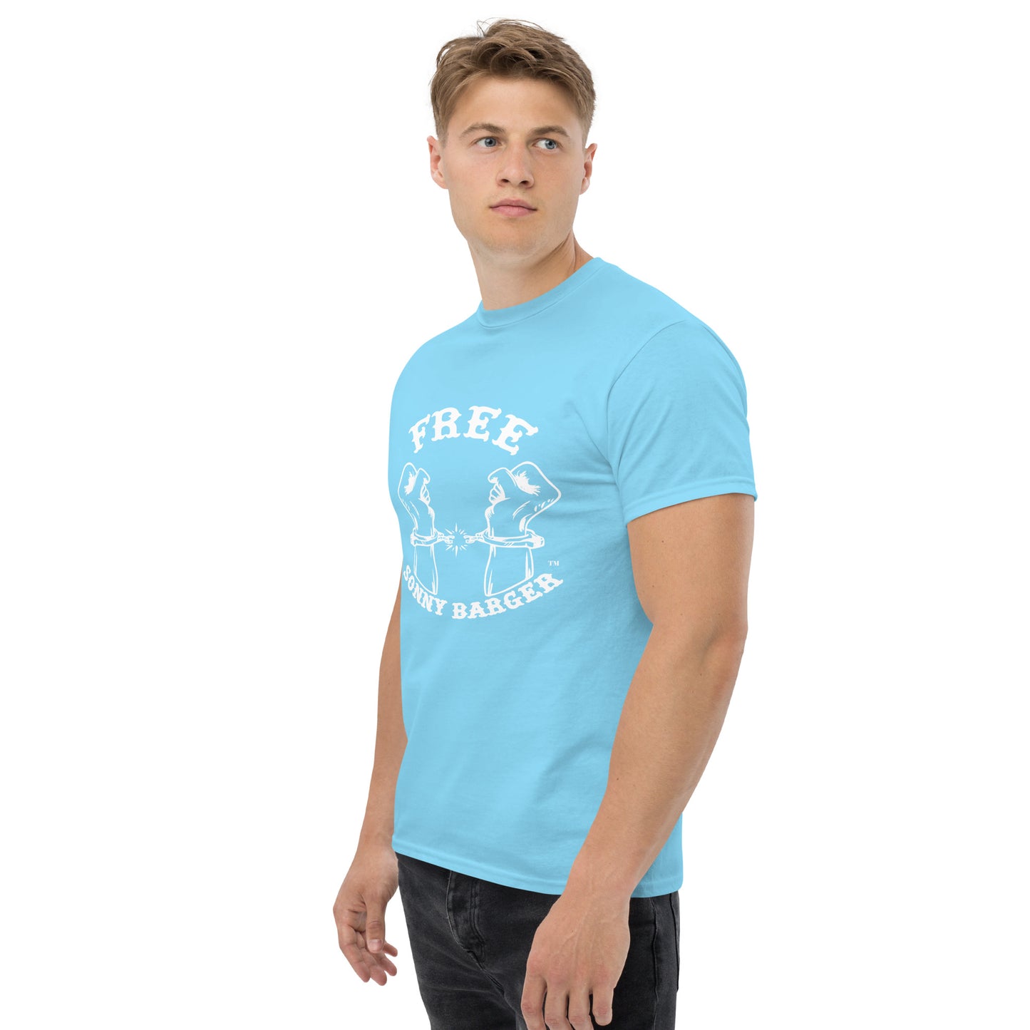 Free Sonny Barger/Never Thought Freedom was Cheap-Men's classic tee ®
