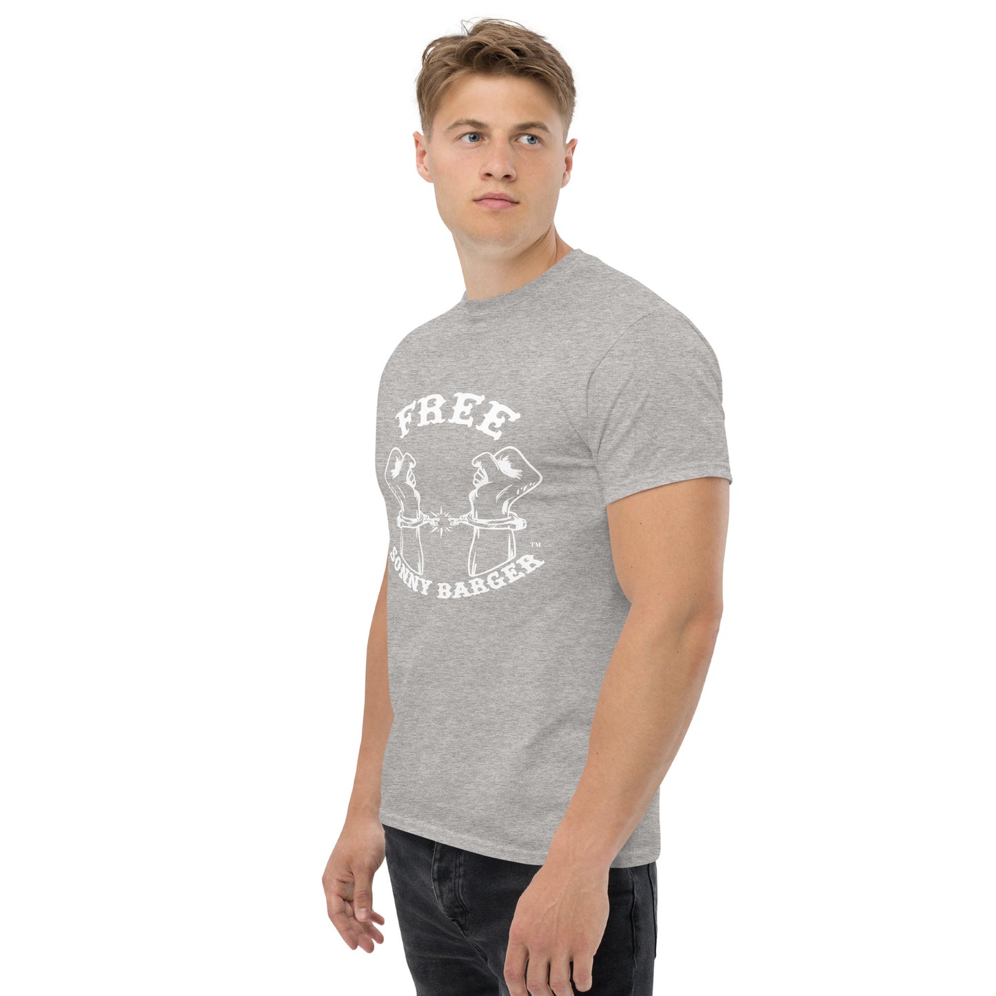 Free Sonny Barger/Never Thought Freedom was Cheap-Men's classic tee ®