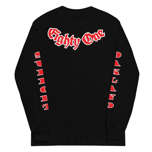 Support Eighty One Oakland -Men’s Long Sleeve Shirt