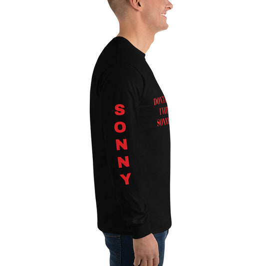 Sonny Barger "Don't Blame Me" Men’s Long Sleeve Shirt