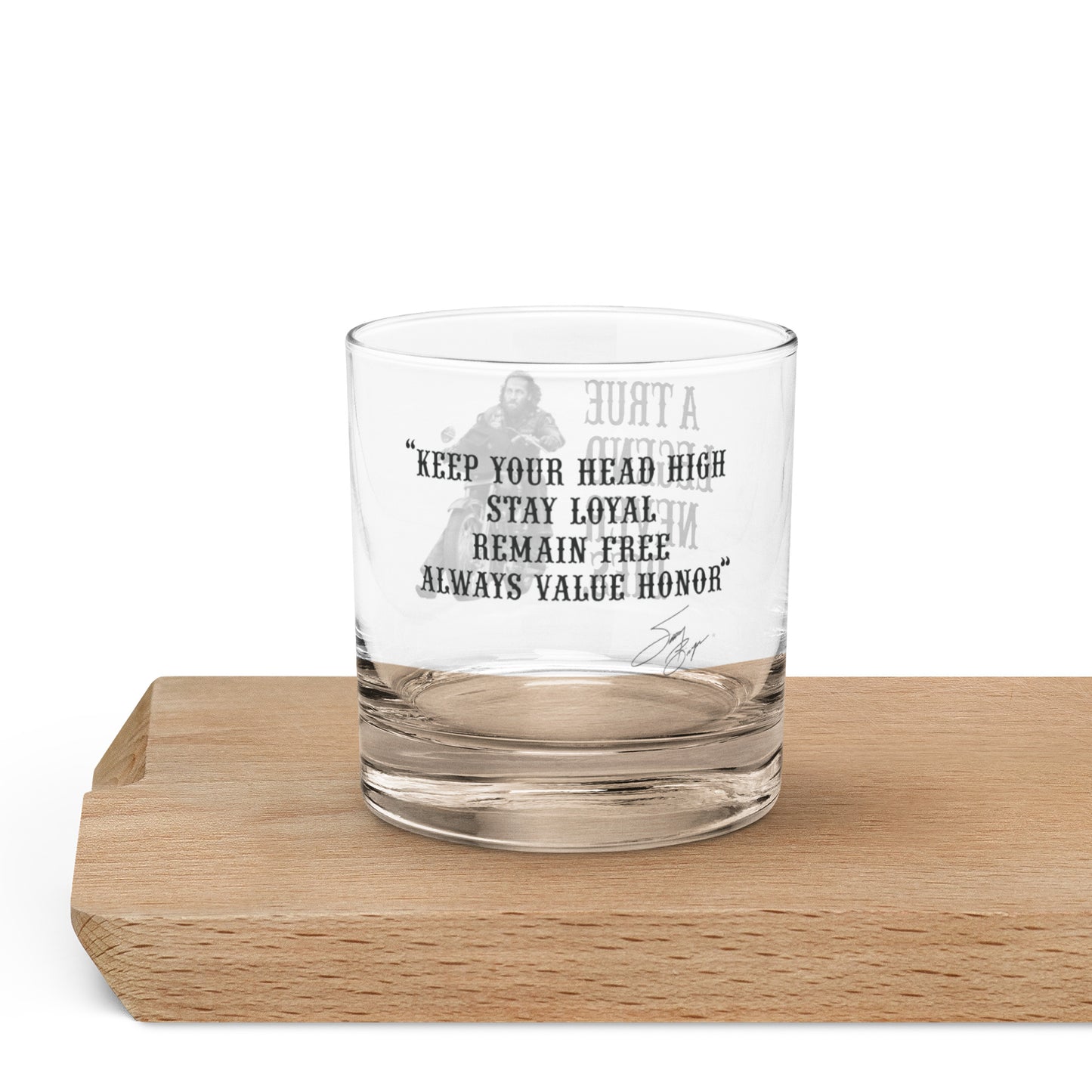 Sonny Barger Memorial -Rocks glass TM