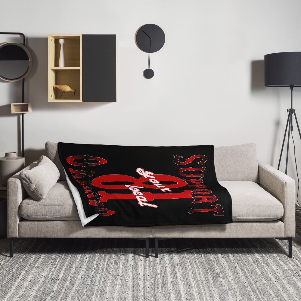 Support Oakland-Throw Blanket