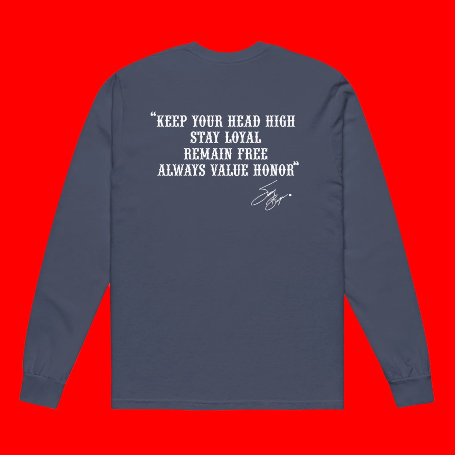 Sonny Barger Memorial - heavyweight long-sleeve shirt TM