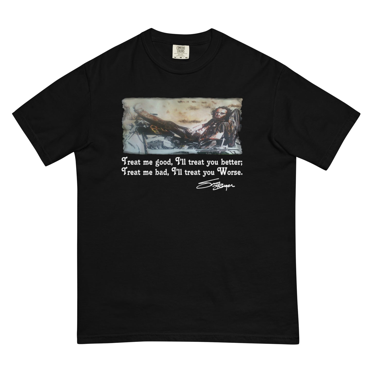 SONNY'S TREAT ME GOOD-Heavyweight t-shirt