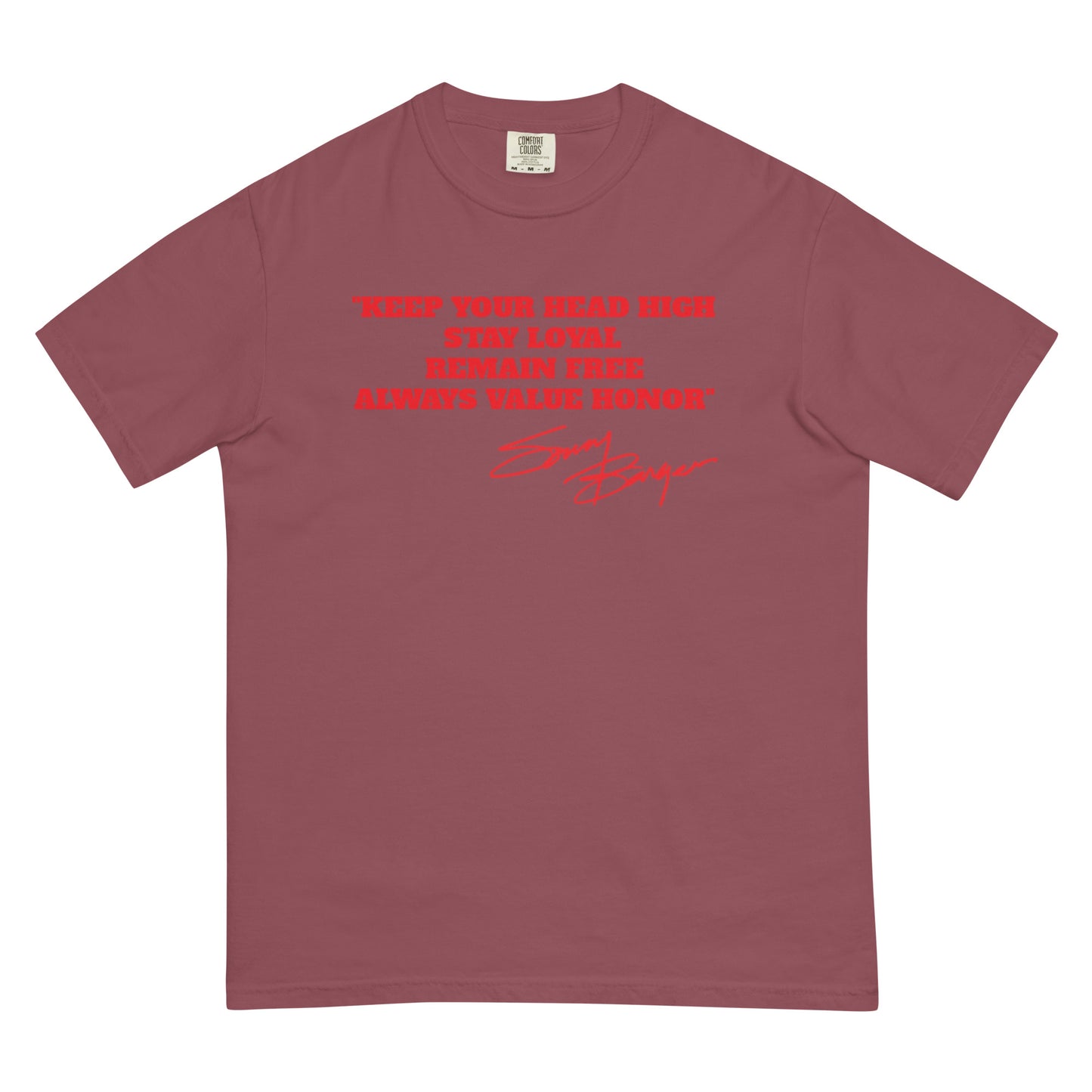 Sonny's Saying- heavyweight t-shirt
