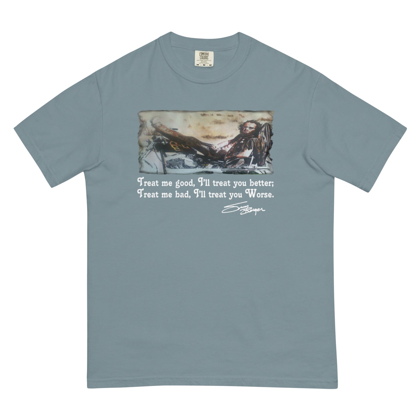 SONNY'S TREAT ME GOOD-Heavyweight t-shirt