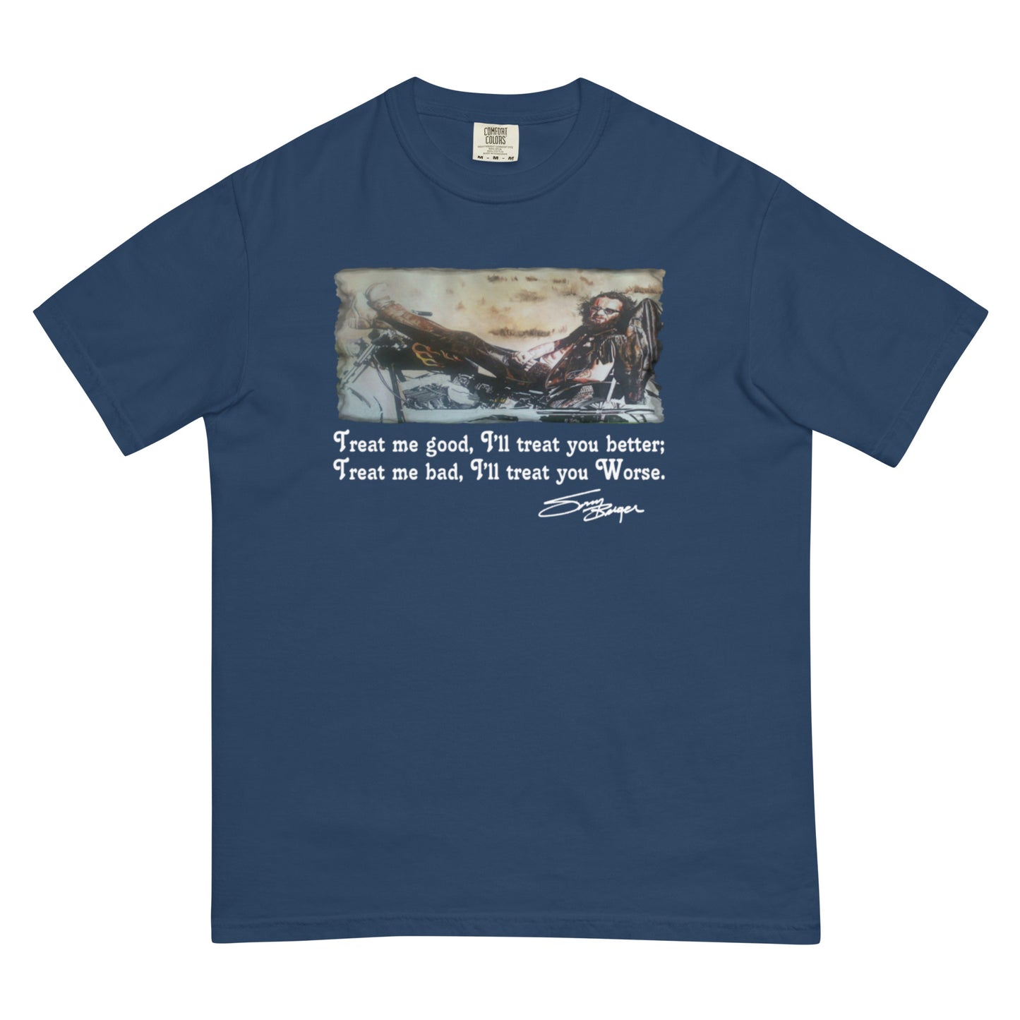 SONNY'S TREAT ME GOOD-Heavyweight t-shirt
