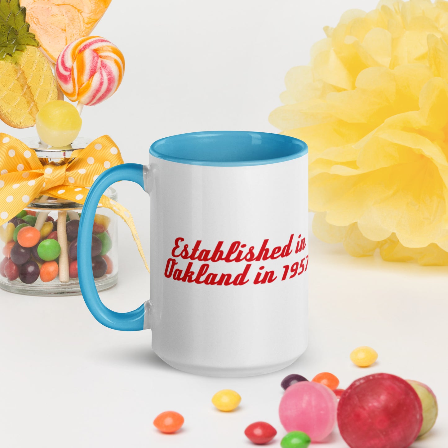 Support Oakland-Mug with Color Inside