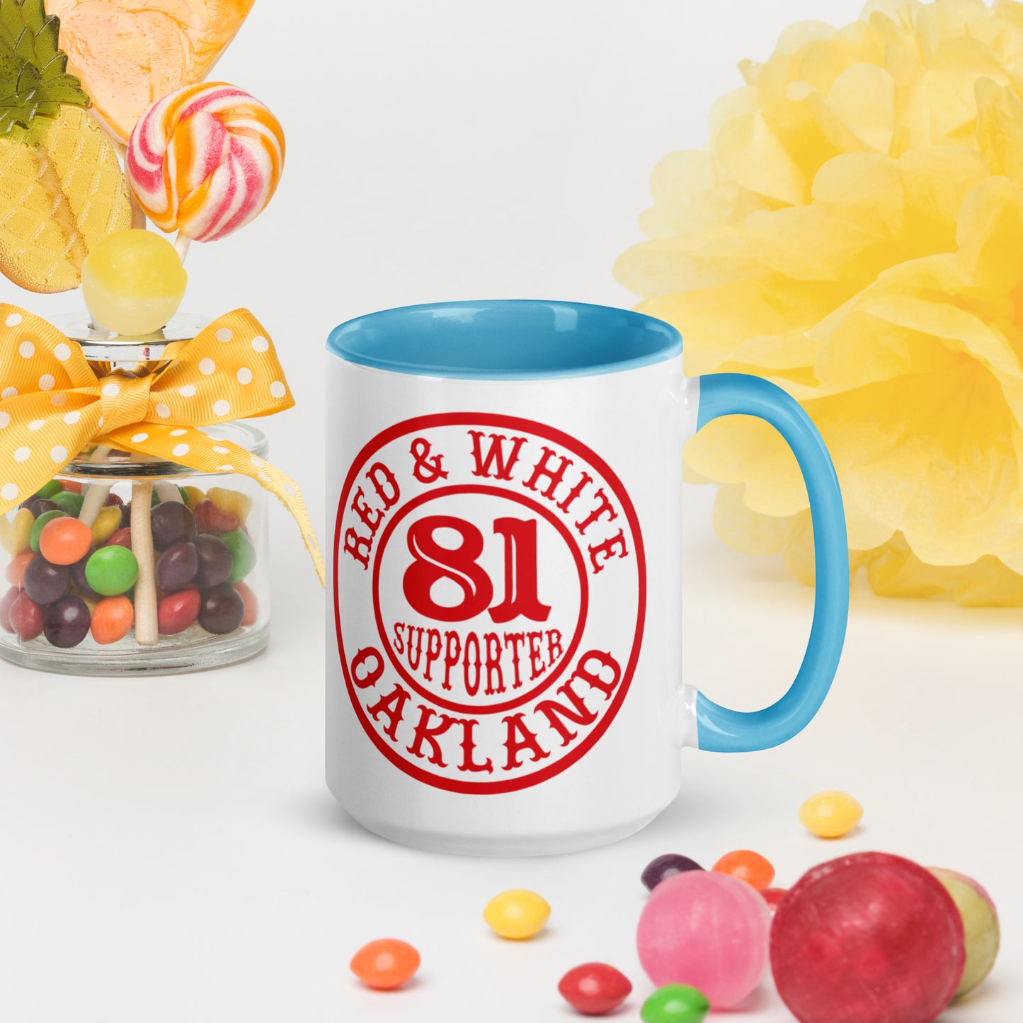 Support Oakland-Mug with Color Inside