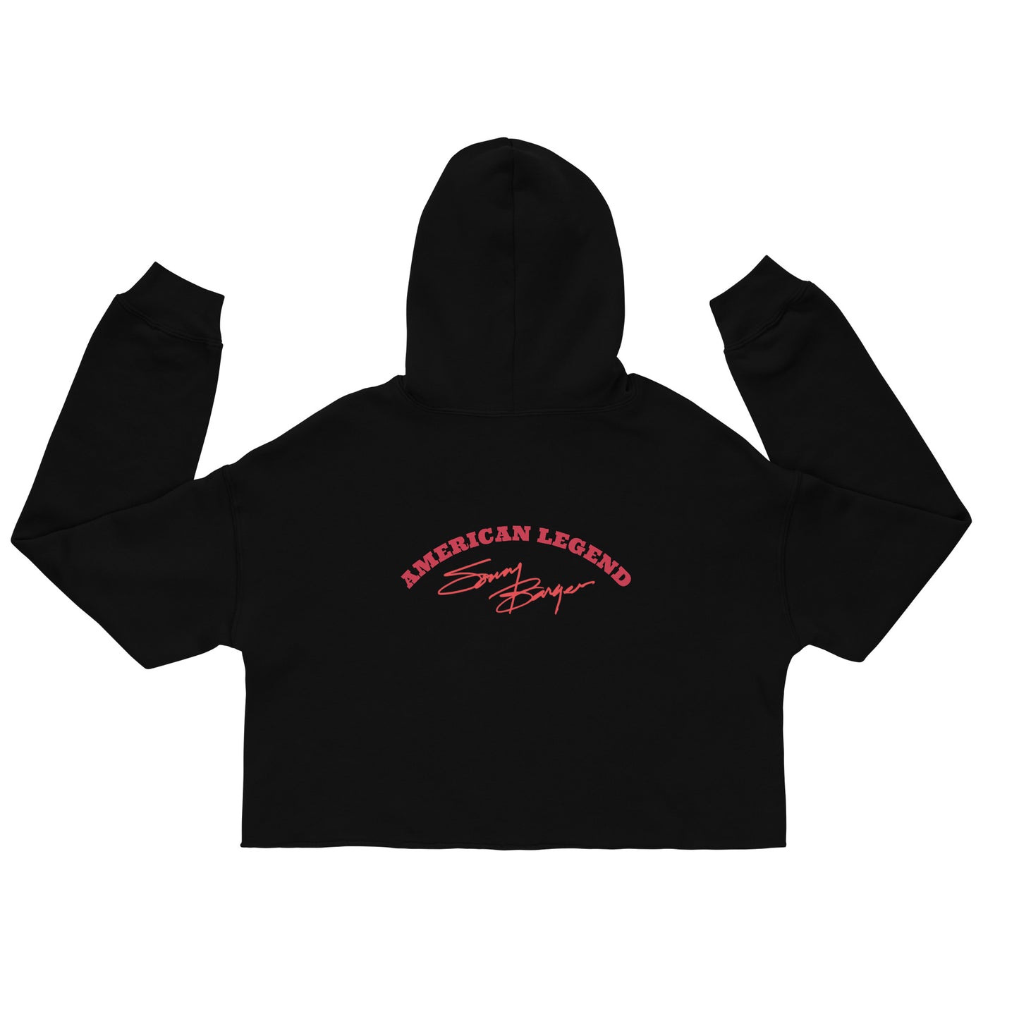 Gone But Not Forgotten Sonny Barger-Crop Hoodie