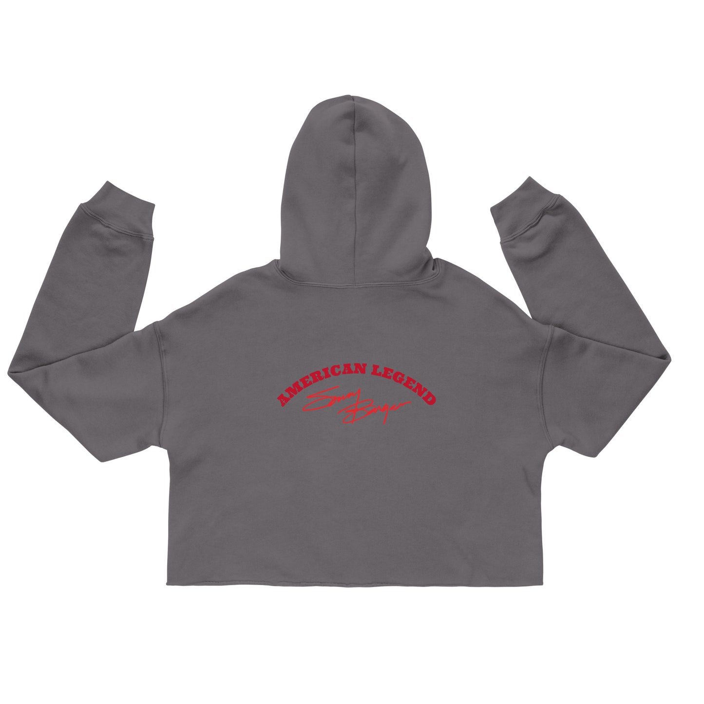 Gone But Not Forgotten Sonny Barger-Crop Hoodie