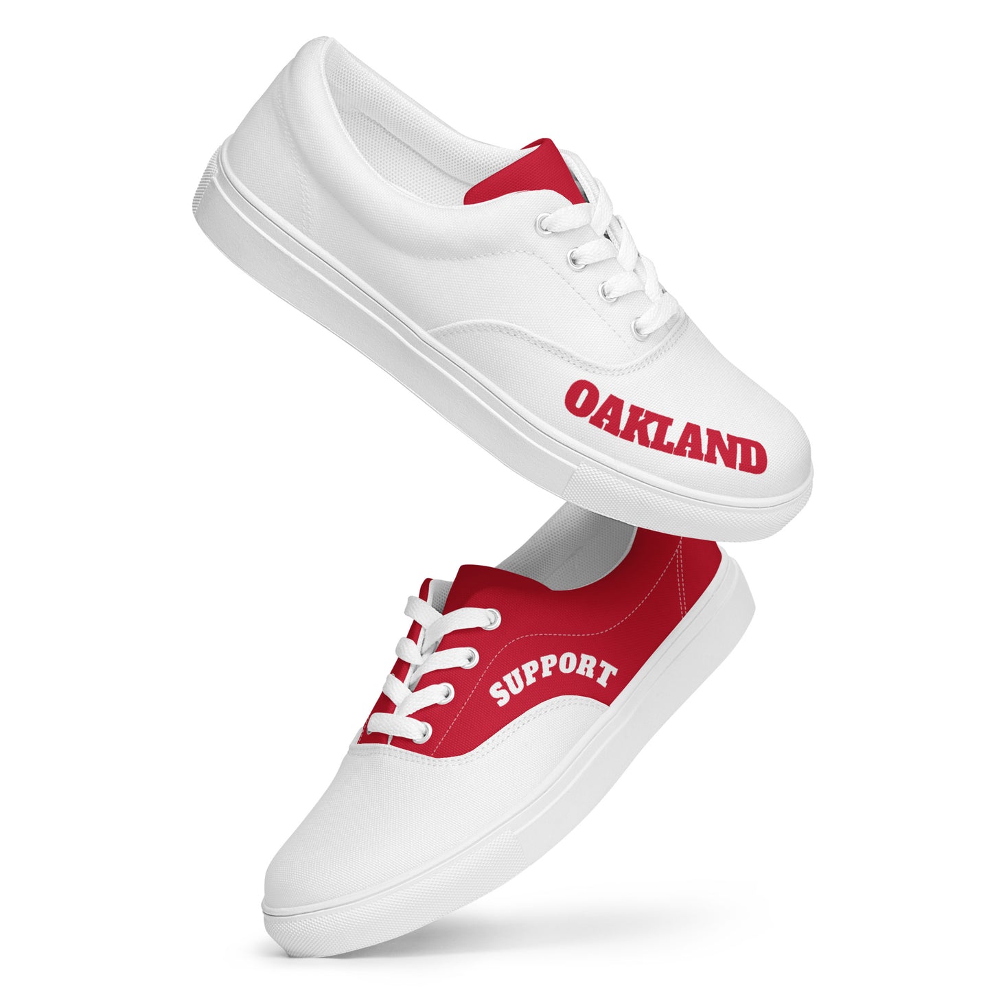 Oakland 81 Support=Women’s lace-up canvas shoes