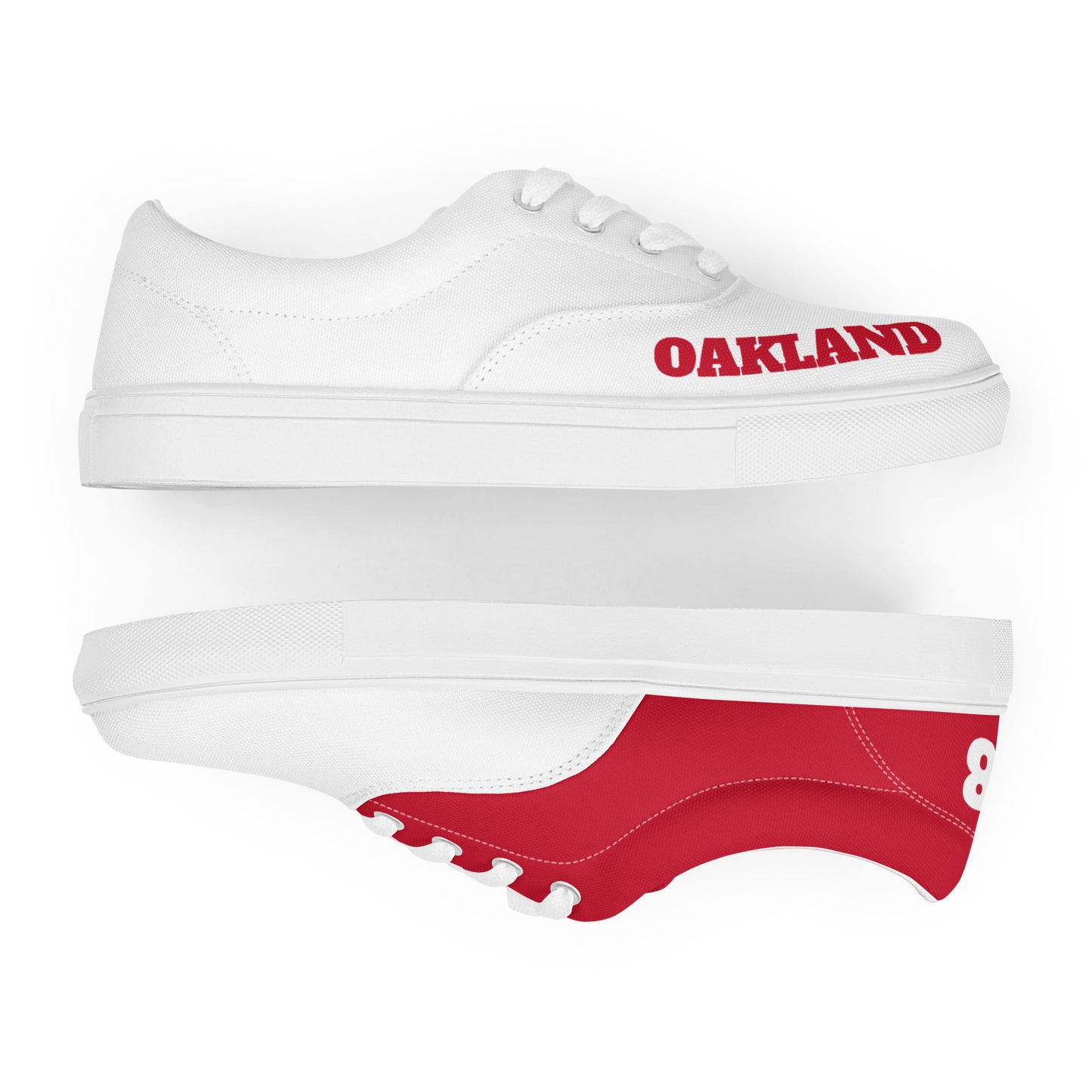 Oakland 81 Support=Women’s lace-up canvas shoes