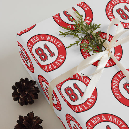 Support 81 Oakland -Wrapping paper sheets