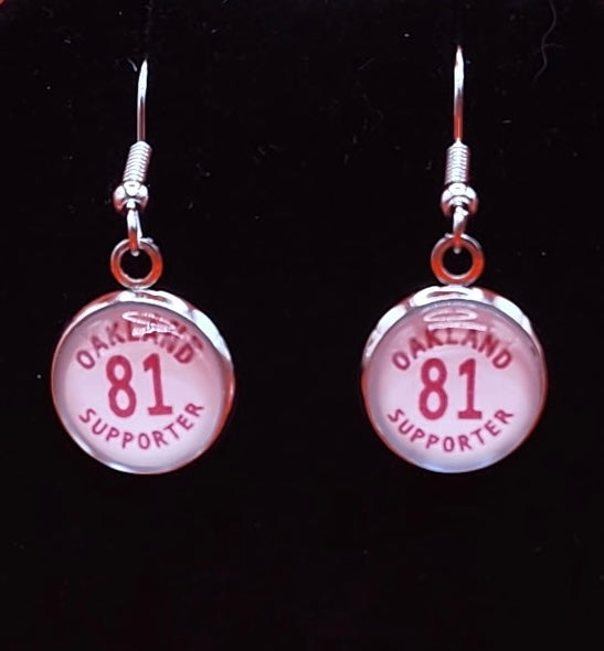 Oakland 81 Supporter Earrings