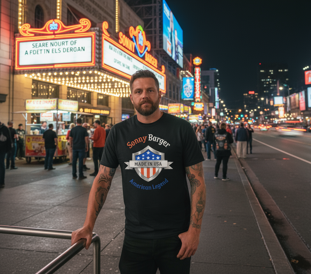 SONNY BARGER MADE IN USA -T Shirt – Sonny Barger Productions