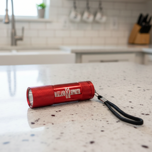 Oakland 81 Supporter- mini pocket flashlight