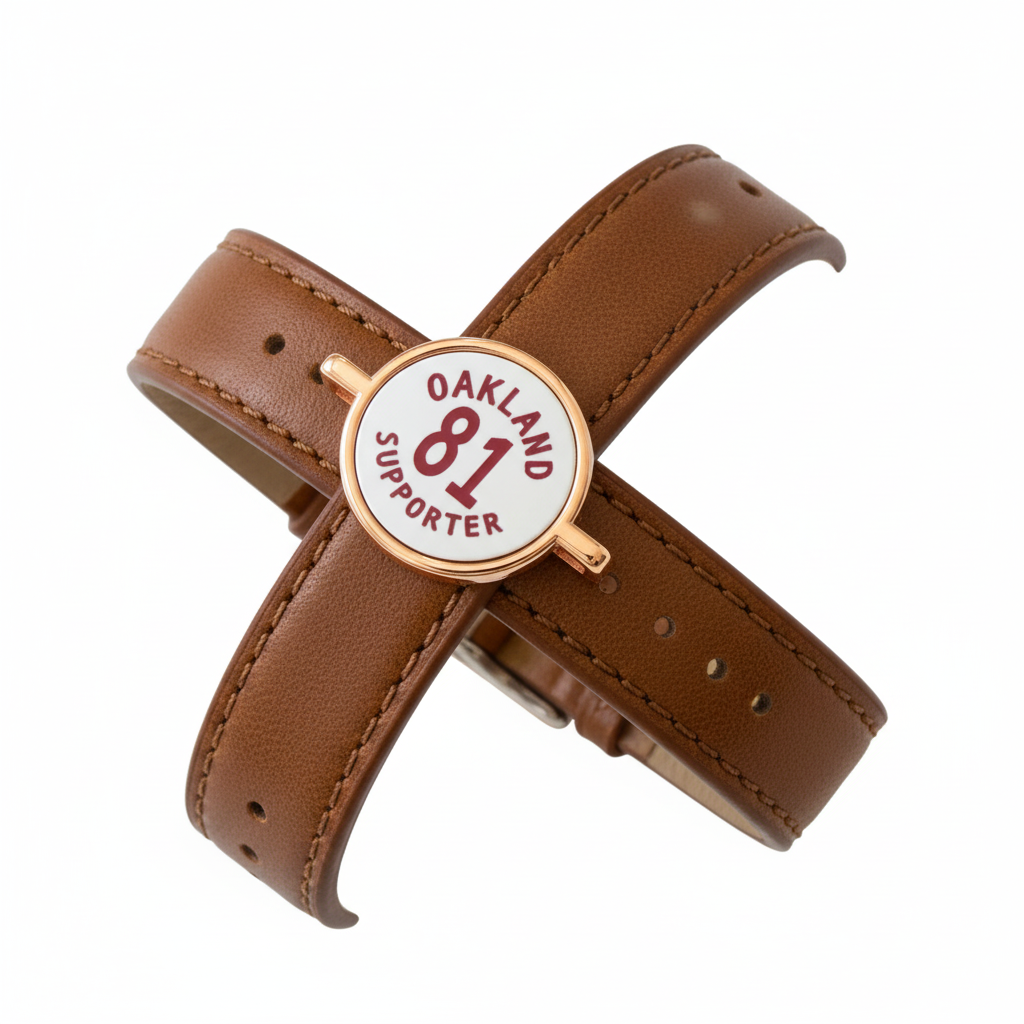 Oakland 81 Supporter watch charm