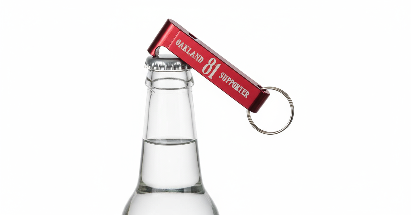 Support Oakland Bottle Opener Keychains- (3 Options)