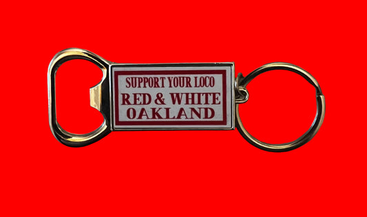 Support Oakland Bottle Opener Keychains- (3 Options)