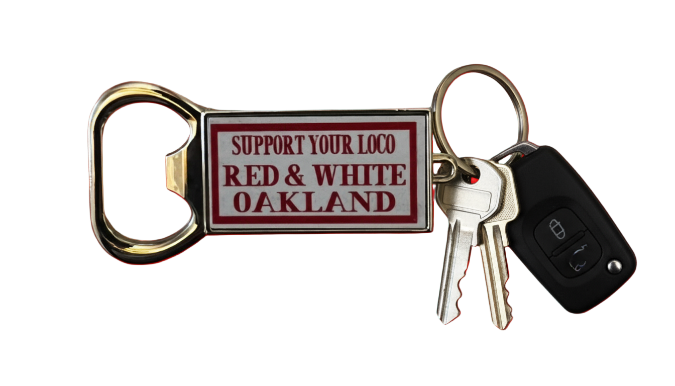 Support Oakland Bottle Opener Keychains- (3 Options)