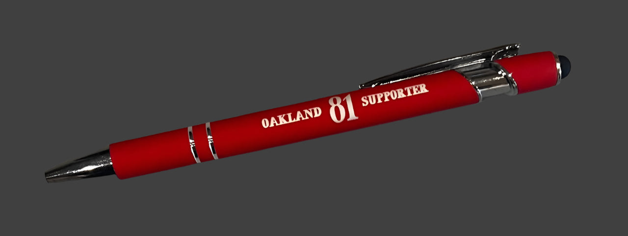 Support Oakland Writing Pen