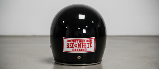 SUPPORT YOUR LOCO RED & WHITE OAKLAND STICKER