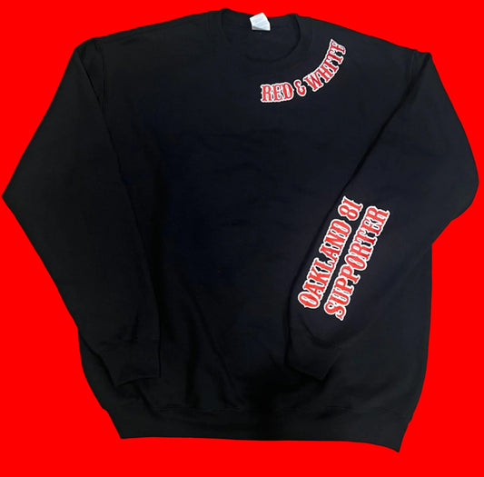 Support Oakland- Pull Over Sweatshirt