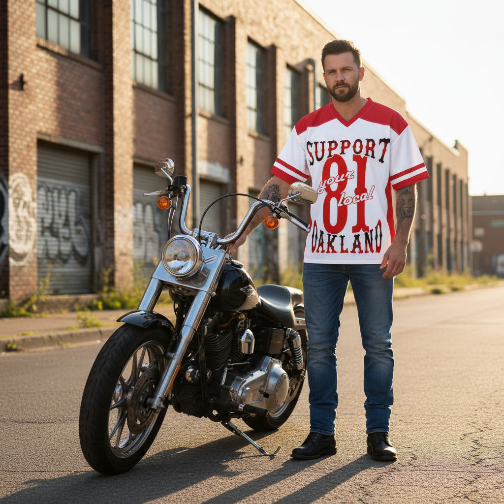 Support Oakland-American football jersey