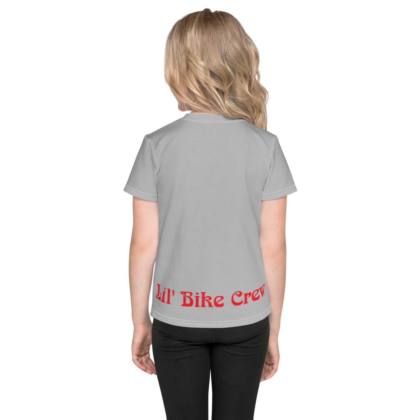 Lil' Bike Crew #4  Kids crew neck t-shirt