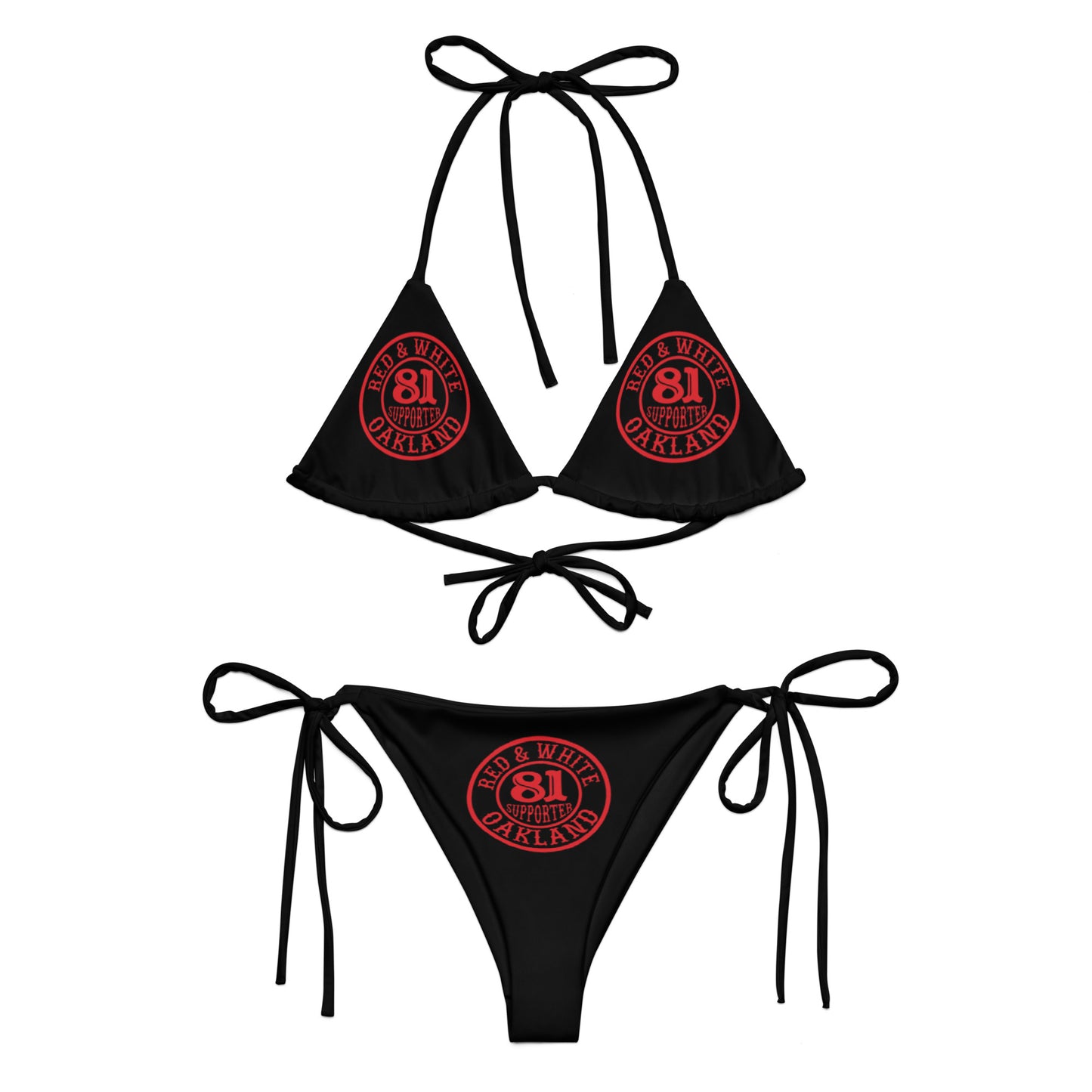 Support 81 Oakland - Recycled String Bikini