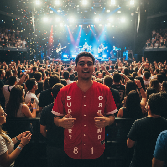 Support 81 Oakland -  baseball jersey