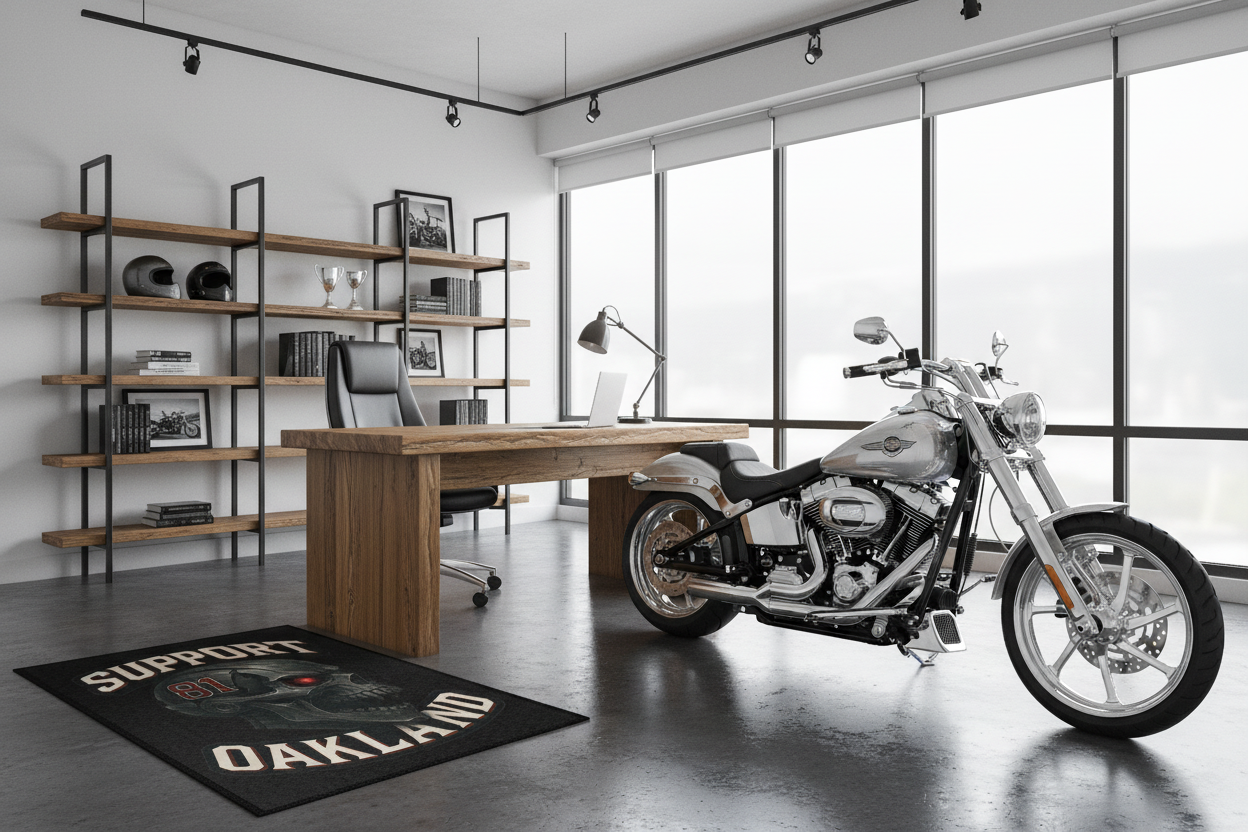 Support Oakland- Area rug