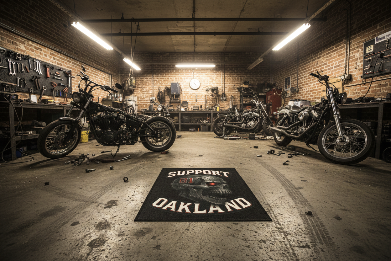 Support Oakland- Area rug