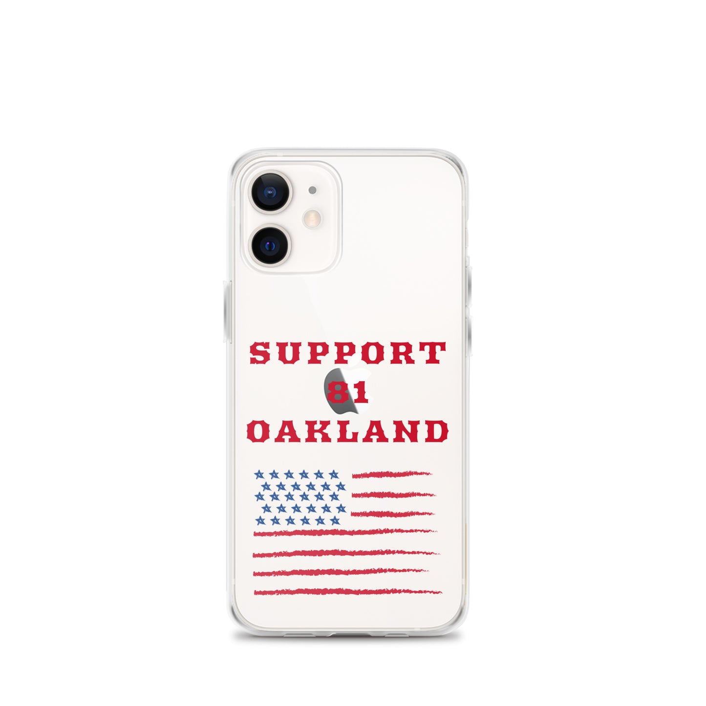 Support 81 Oakland-Clear Case for iPhone®